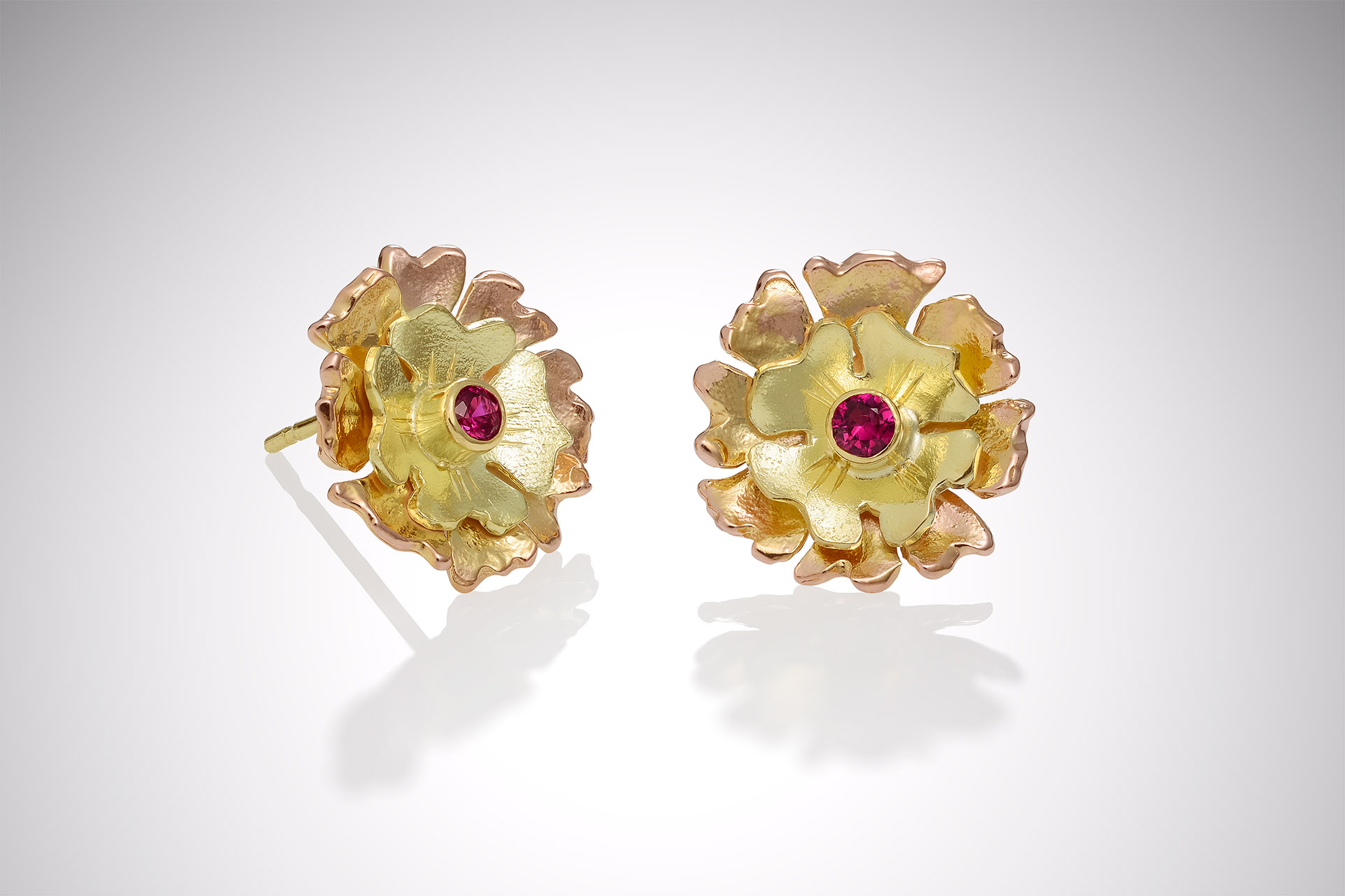 Petit Fleur Diamond Earrings Tracy Johnson Fine Jewelry