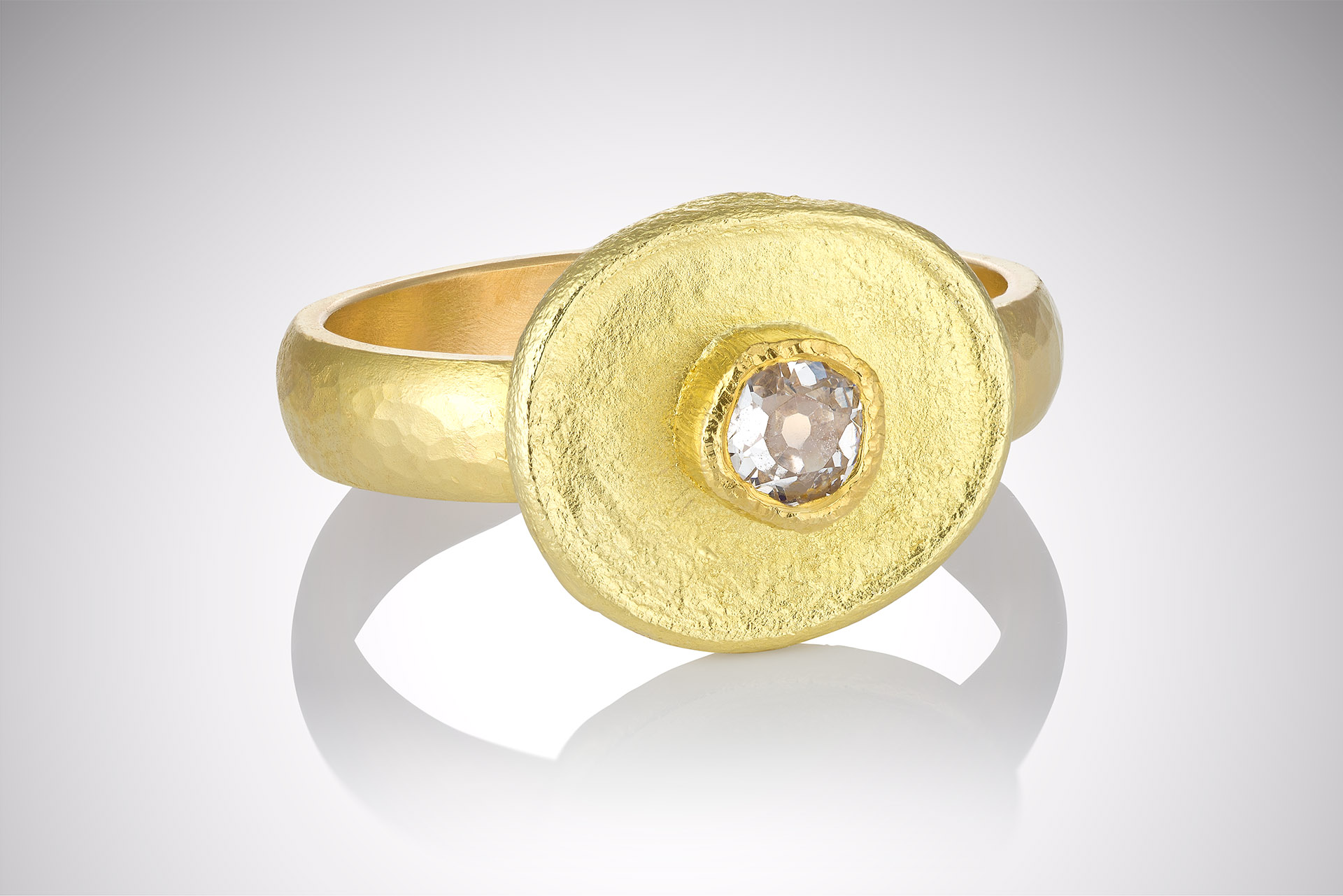 Buy CKC 22k Gold & Diamond Ring for Women Online At Best Price @ Tata CLiQ